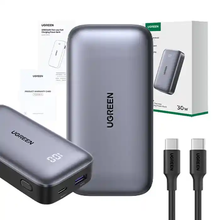 UGREEN PB502 10000mAh 30W PD Fast Charging Power Bank